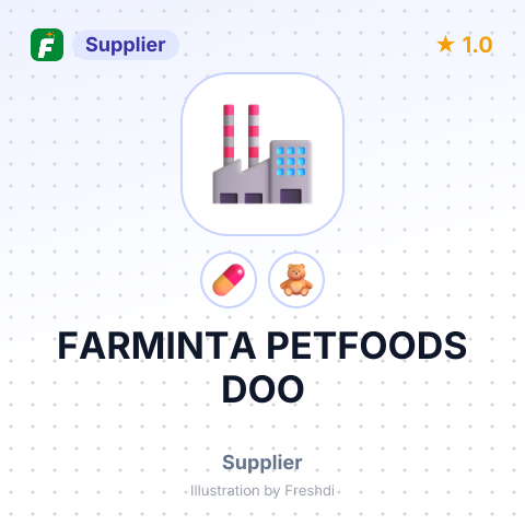 FARMINTA PETFOODS DOO – summary card, no photo uploaded yet