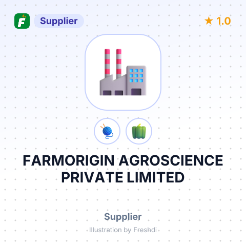 FARMORIGIN AGROSCIENCE PRIVATE LIMITED – summary card, no photo uploaded yet
