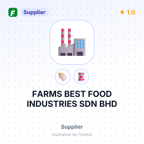 FARMS BEST FOOD INDUSTRIES SDN BHD – summary card, no photo uploaded yet