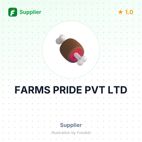 FARMS PRIDE PVT LTD – summary card, no photo uploaded yet