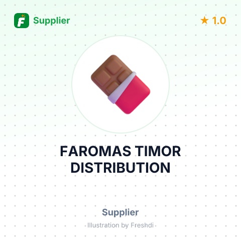 FAROMAS TIMOR DISTRIBUTION – summary card, no photo uploaded yet