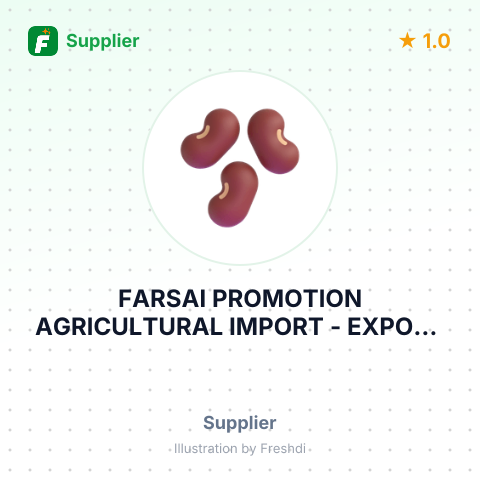 FARSAI PROMOTION AGRICULTURAL IMPORT - EXPORT SOLE CO., LTD – summary card, no photo uploaded yet