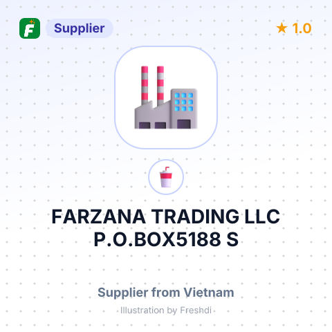 FARZANA TRADING LLC P.O.BOX5188, S – summary card, no photo uploaded yet