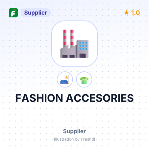 FASHION ACCESORIES – summary card, no photo uploaded yet