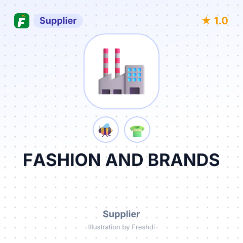 FASHION AND BRANDS – summary card, no photo uploaded yet
