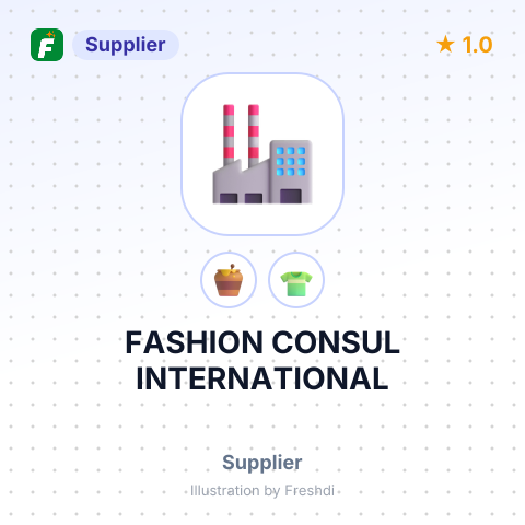 FASHION CONSUL INTERNATIONAL – summary card, no photo uploaded yet