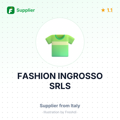 FASHION INGROSSO SRLS – summary card, no photo uploaded yet