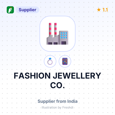 FASHION JEWELLERY CO. – summary card, no photo uploaded yet