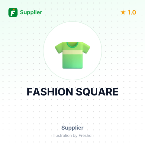 FASHION SQUARE – summary card, no photo uploaded yet