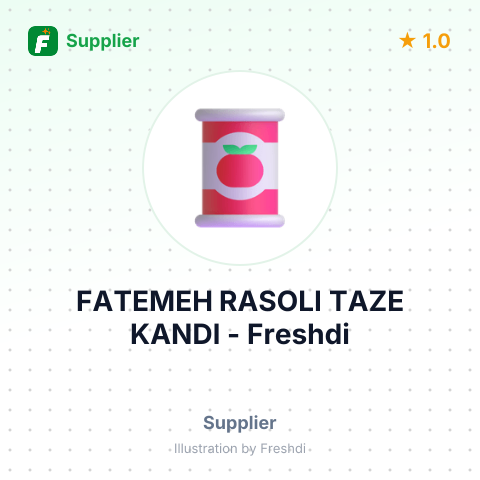 FATEMEH RASOLI TAZE KANDI – summary card, no photo uploaded yet