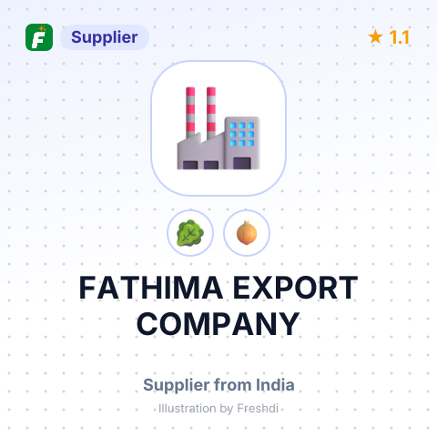 FATHIMA EXPORT COMPANY – summary card, no photo uploaded yet