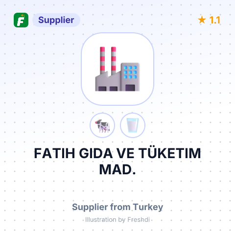 FATIH GIDA VE TÜKETIM MAD. – summary card, no photo uploaded yet