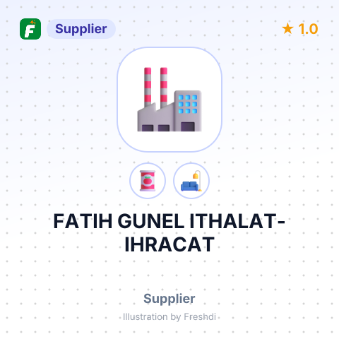 FATIH GUNEL ITHALAT-IHRACAT – summary card, no photo uploaded yet