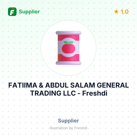 FATIIMA & ABDUL SALAM GENERAL TRADING LLC – summary card, no photo uploaded yet
