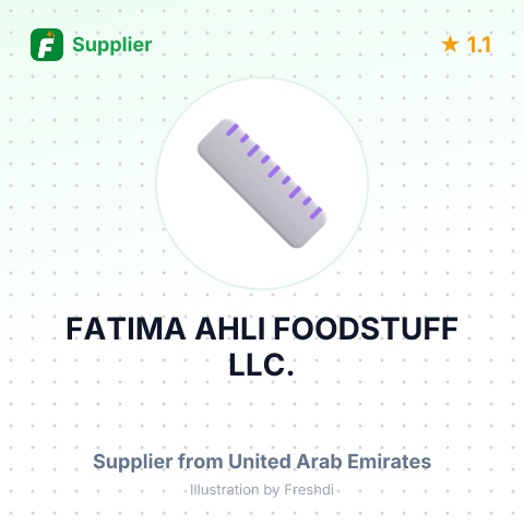 FATIMA AHLI FOODSTUFF LLC. – summary card, no photo uploaded yet