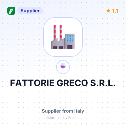 FATTORIE GRECO S.R.L. – summary card, no photo uploaded yet