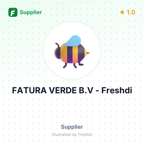 FATURA VERDE B.V – summary card, no photo uploaded yet