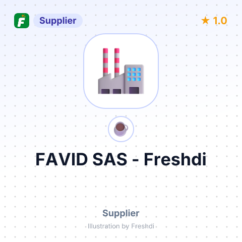 FAVID SAS – summary card, no photo uploaded yet