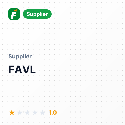 FAVL – summary card, no photo uploaded yet