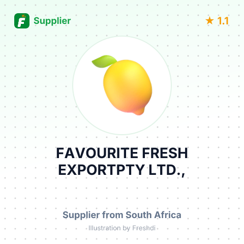 FAVOURITE FRESH EXPORTPTY LTD., – summary card, no photo uploaded yet