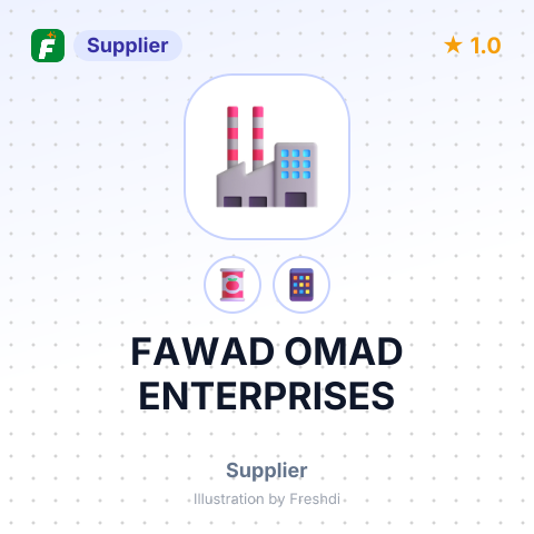 FAWAD OMAD ENTERPRISES – summary card, no photo uploaded yet
