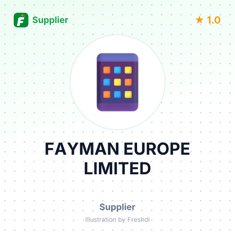 FAYMAN EUROPE LIMITED – summary card, no photo uploaded yet