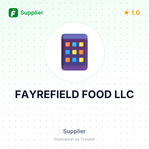 FAYREFIELD FOOD LLC – summary card, no photo uploaded yet