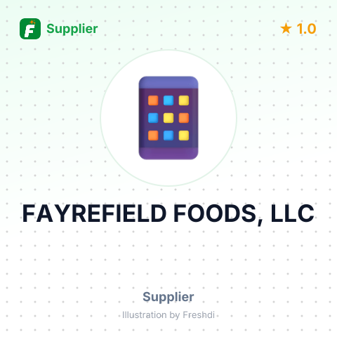 FAYREFIELD FOODS, LLC – summary card, no photo uploaded yet