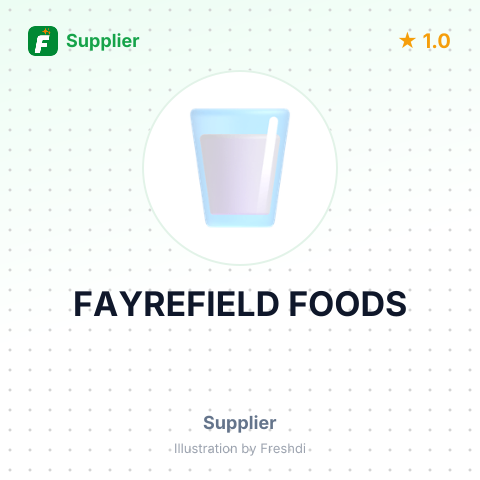 FAYREFIELD FOODS – summary card, no photo uploaded yet