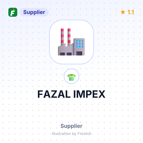FAZAL IMPEX – summary card, no photo uploaded yet