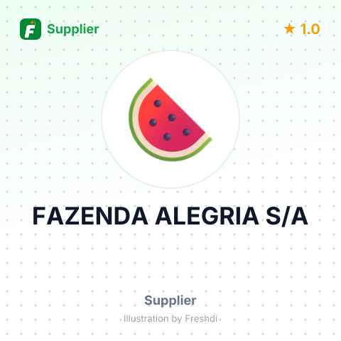 FAZENDA ALEGRIA S/A – summary card, no photo uploaded yet