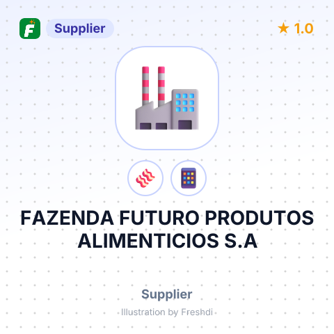 FAZENDA FUTURO PRODUTOS ALIMENTICIOS S.A – summary card, no photo uploaded yet