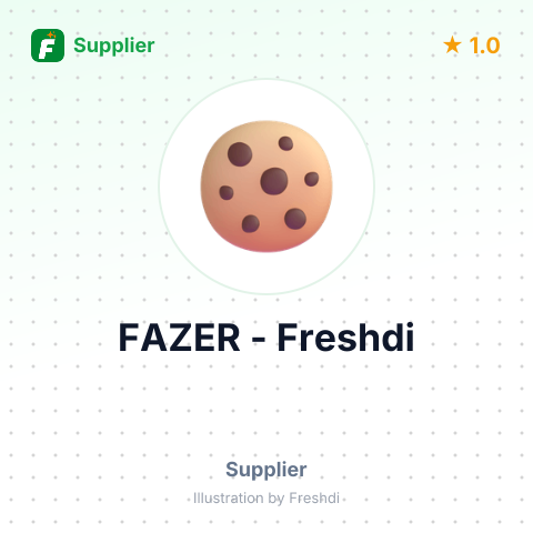 FAZER – summary card, no photo uploaded yet