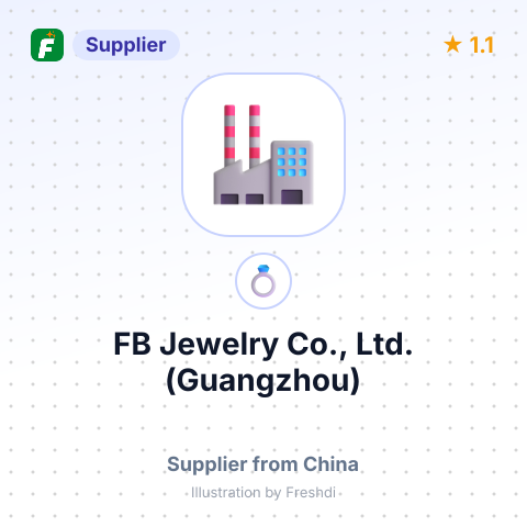 FB Jewelry Co., Ltd. (Guangzhou) – summary card, no photo uploaded yet