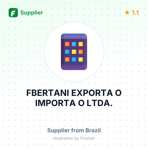 FBERTANI EXPORTA O IMPORTA O LTDA. – summary card, no photo uploaded yet