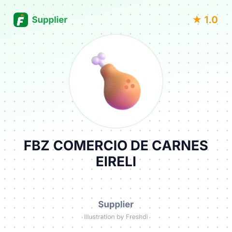 FBZ COMERCIO DE CARNES EIRELI – summary card, no photo uploaded yet
