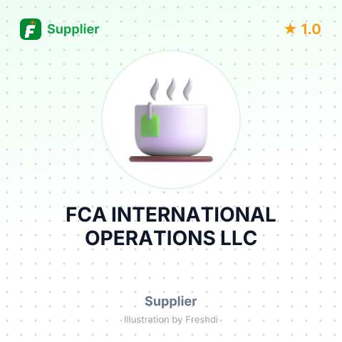 FCA INTERNATIONAL OPERATIONS LLC – summary card, no photo uploaded yet