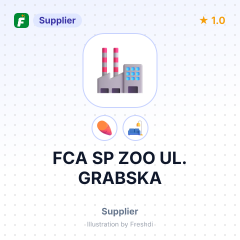 FCA SP ZOO UL. GRABSKA – summary card, no photo uploaded yet