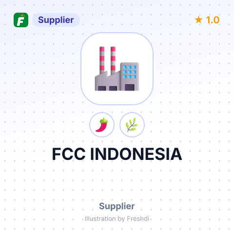 FCC INDONESIA – summary card, no photo uploaded yet