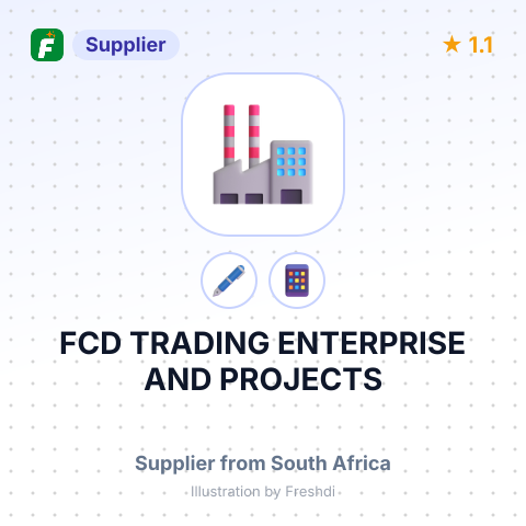FCD TRADING ENTERPRISE AND PROJECTS – summary card, no photo uploaded yet