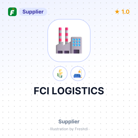 FCI LOGISTICS – summary card, no photo uploaded yet