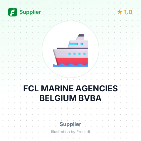 FCL MARINE AGENCIES BELGIUM BVBA – summary card, no photo uploaded yet