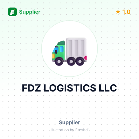 FDZ LOGISTICS LLC – summary card, no photo uploaded yet