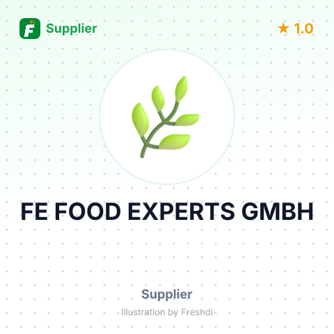FE FOOD EXPERTS GMBH – summary card, no photo uploaded yet