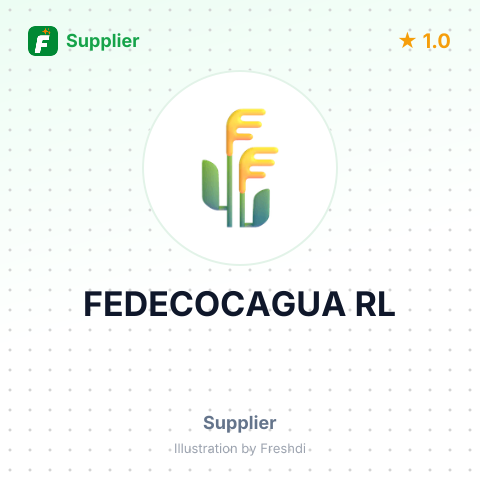 FEDECOCAGUA RL – summary card, no photo uploaded yet