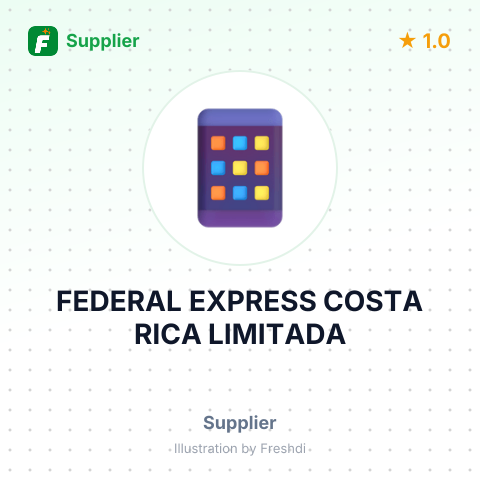 FEDERAL EXPRESS COSTA RICA LIMITADA – summary card, no photo uploaded yet