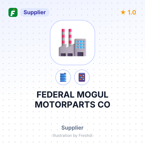 FEDERAL MOGUL MOTORPARTS CO – summary card, no photo uploaded yet