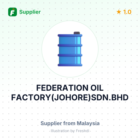 FEDERATION OIL FACTORY(JOHORE)SDN.BHD – summary card, no photo uploaded yet