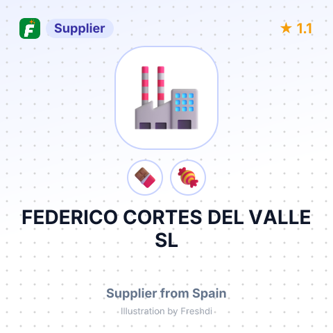 FEDERICO CORTES DEL VALLE SL – summary card, no photo uploaded yet