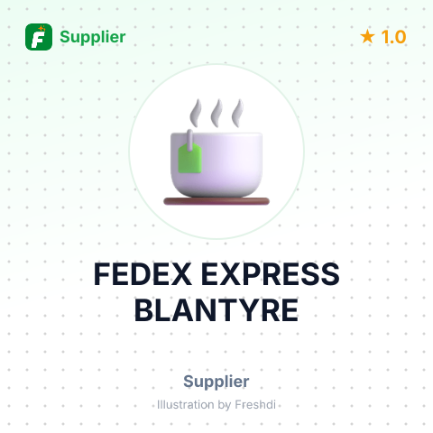 FEDEX EXPRESS BLANTYRE – summary card, no photo uploaded yet